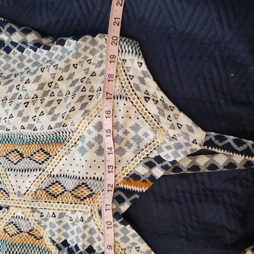 Doe & Rae Bohemian Patchwork Top - Picture 9 of 10
